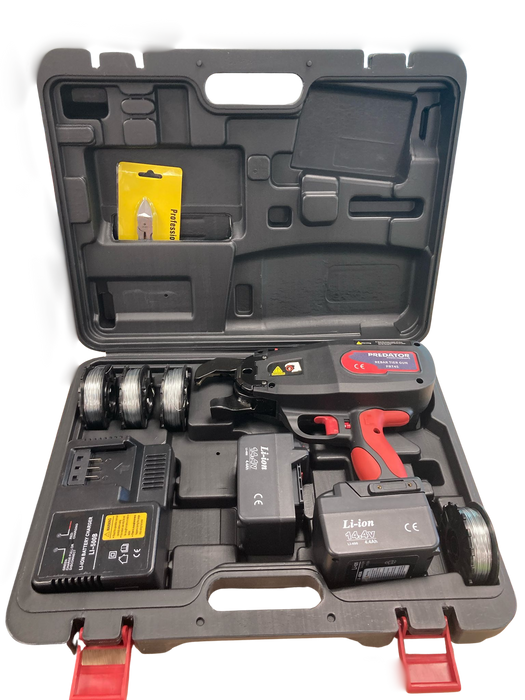 Rebar Tier Gun 45 c/w Case, 2 Batteries & 1 Charger